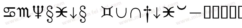 SWItalt Regular字体转换